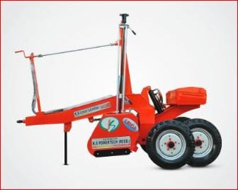 Equipment working the land